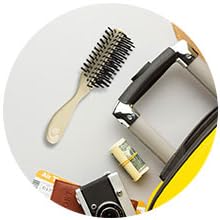 AMZ MS Plastic Hairbrush