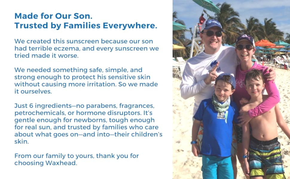 reef safe mineral for children non nano zinc sunscreen clean sensitive skin pediatrician kids