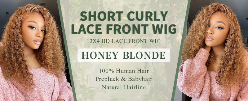 honey blonde lace front wigs