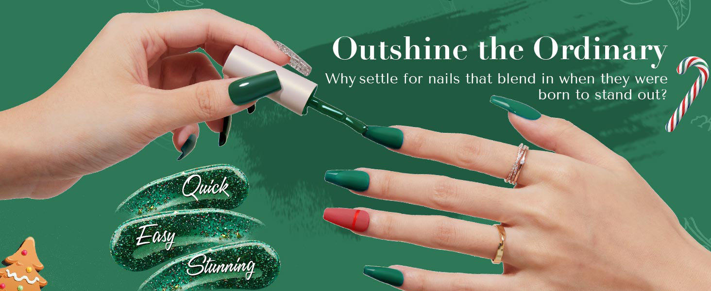 brown nail polish
