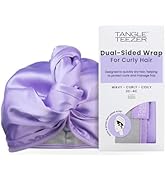 TANGLE TEEZER Double Sided Hair Towel Wrap with Smoothing Satin & Soft Cotton Jersey to Absorb Wa...