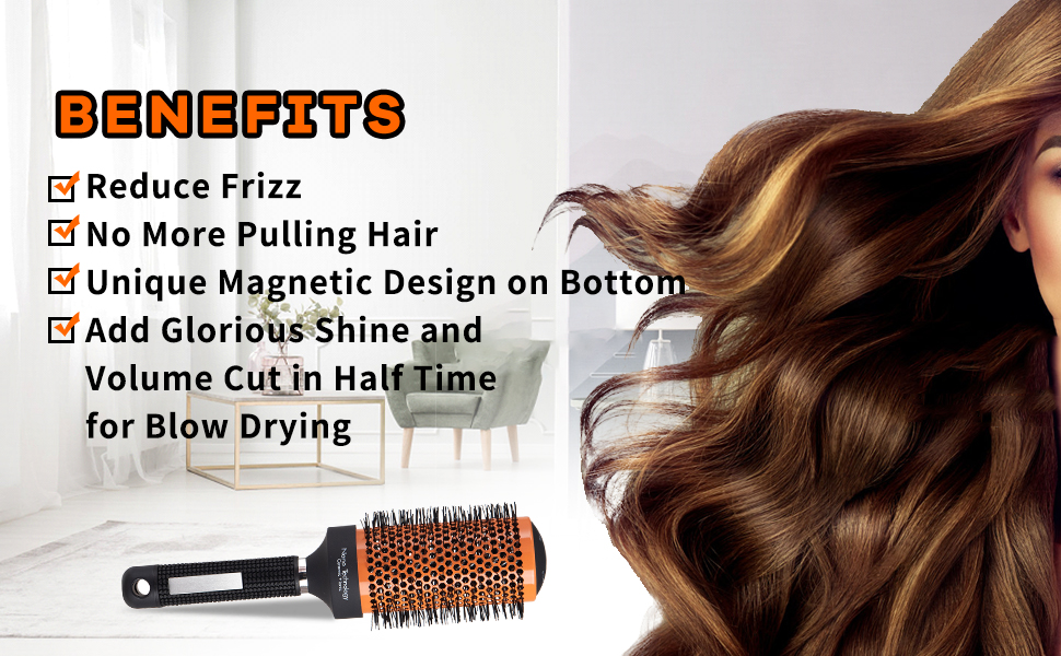 round hair brush for women