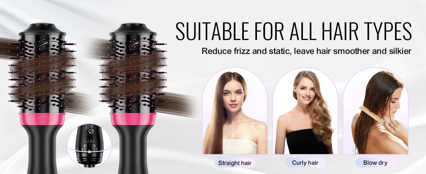 ionic hair dryer and styler volumizer