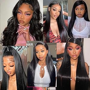 Straight Lace Front Wigs Human Hair Wig 