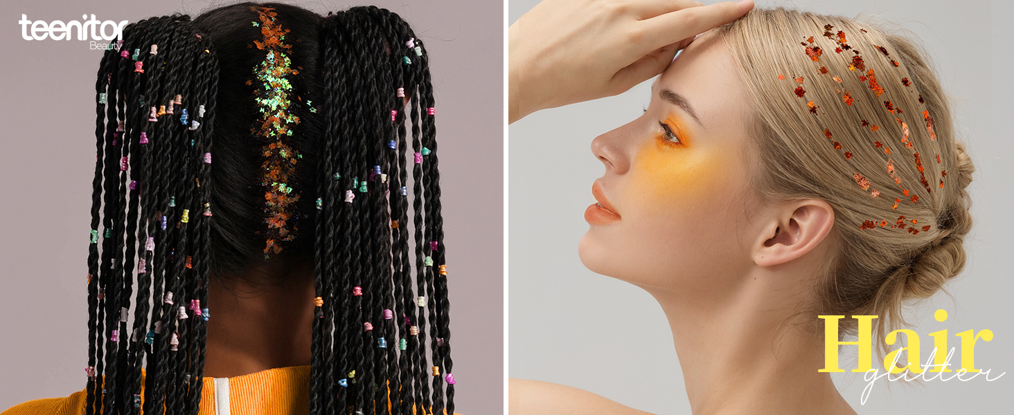 hair glitter