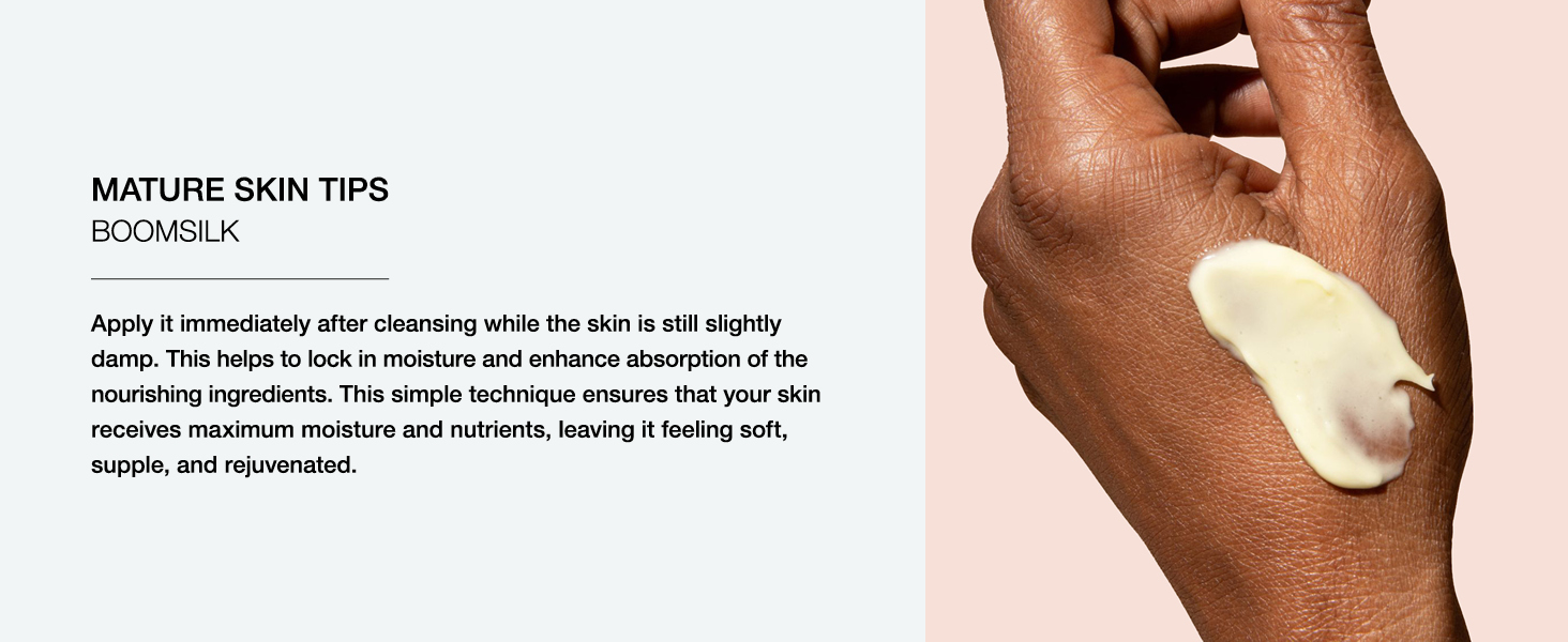 mature skin tip