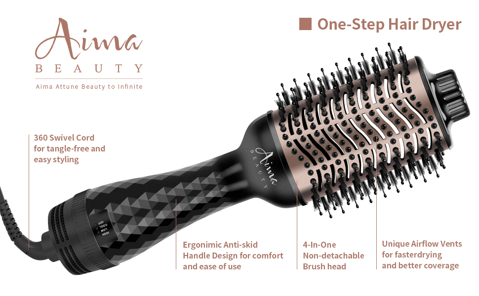 ONE-STEP HAIR DRYER