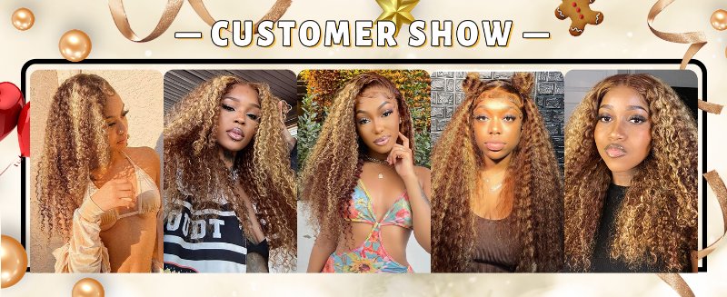 curly ombre wig