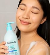 DERMA B | AC Control Body Wash | Anti-Blemish & Pimples Care | Hypoallergenic Body Cleanser | All...