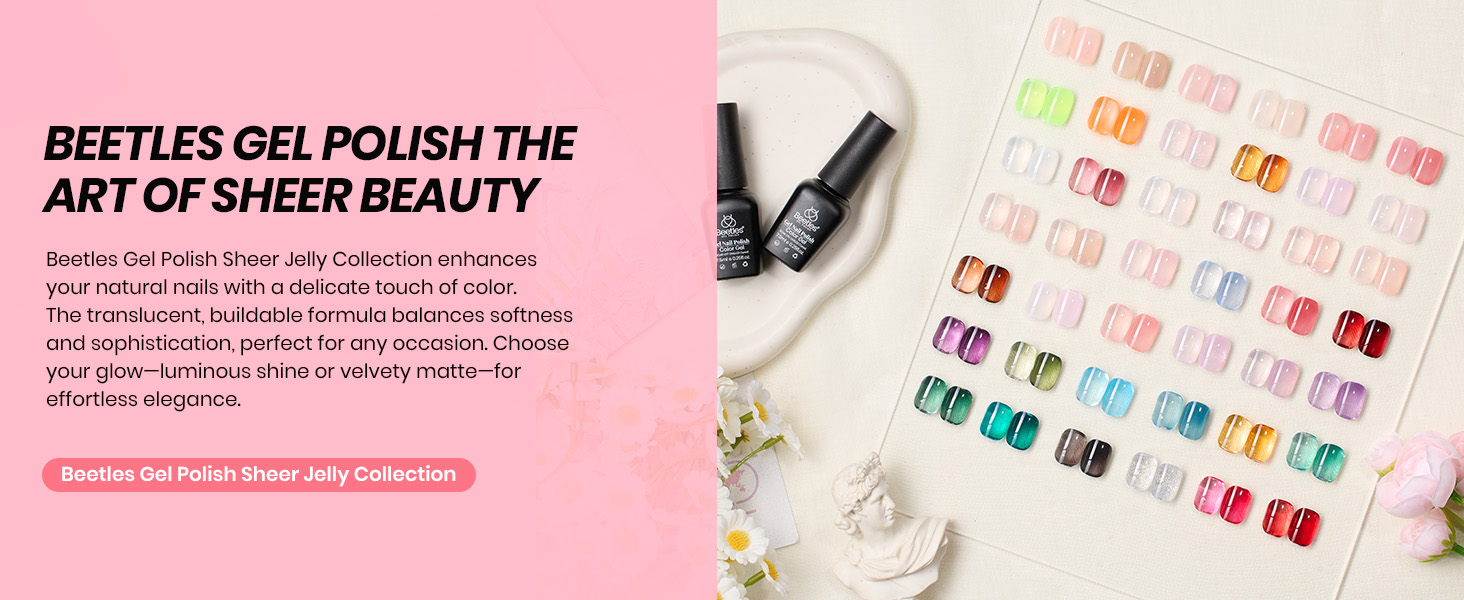 Beetles Jelly Gel Nail Polish