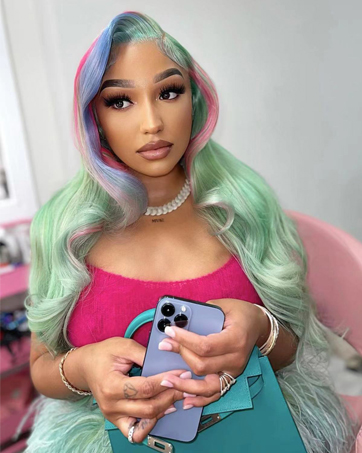 blonde wig human hair