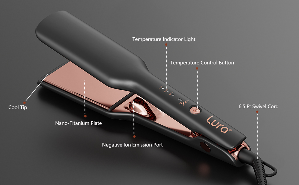 titanium flat iron
