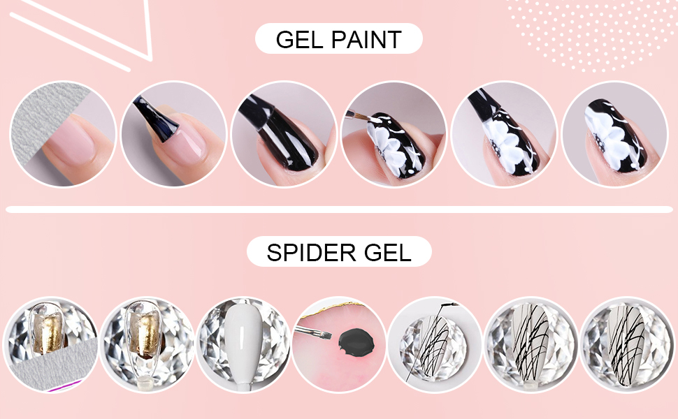 Solid cream gel nail polish