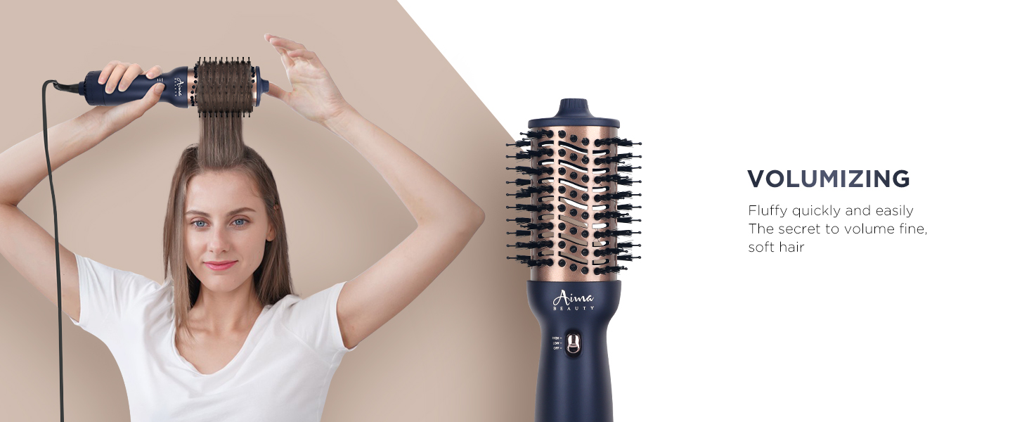dual voltage hot air brush