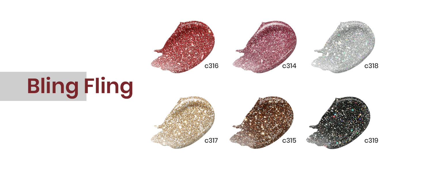 Glitter Gel Nail Polish