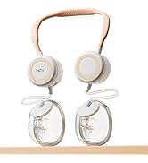 NCVI Electric Double Breast Pumps, Neckband Breastfeeding Pump, White