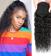 corn wave ponytails human hair