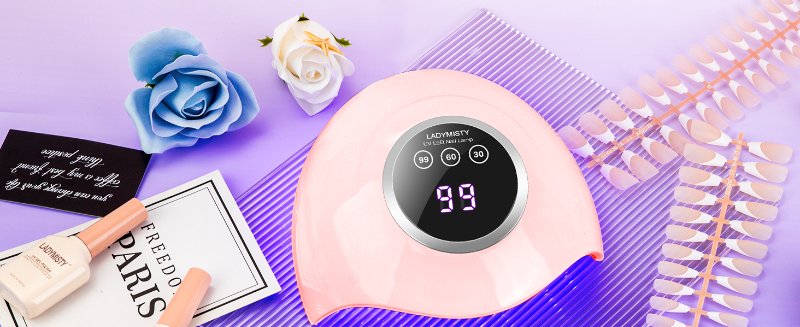 nail light cure gel nail uv light nail dryer for gel and regular polish with fan gel uv light 