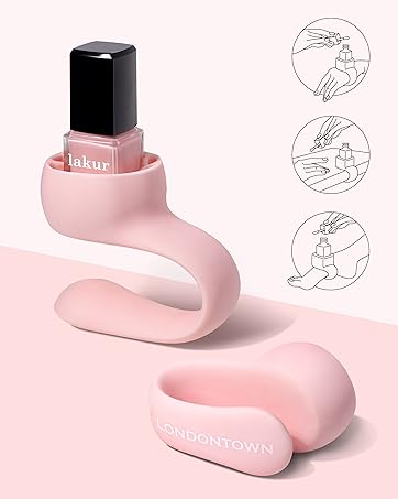 Londontown Bottle⁤ Service Polish Holder for a wearable travel-friendly nail polish holder
