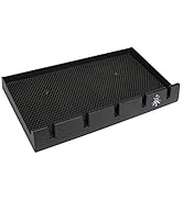 Segbeauty Barber Clipper Tray, Barber Clipper Holder Clipper Rack Anti-Slip Black Salon Clippers ...
