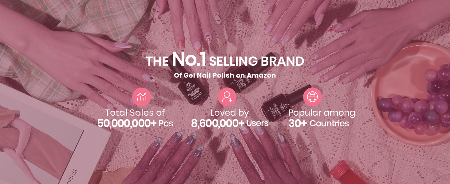Beetles Jelly Gel Nail Polish Set