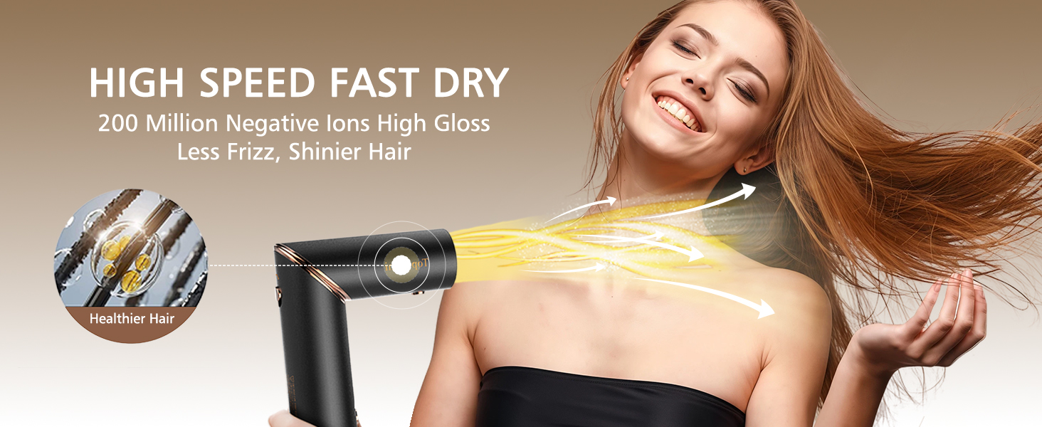 high speed fast dryer style for dyson air wrap