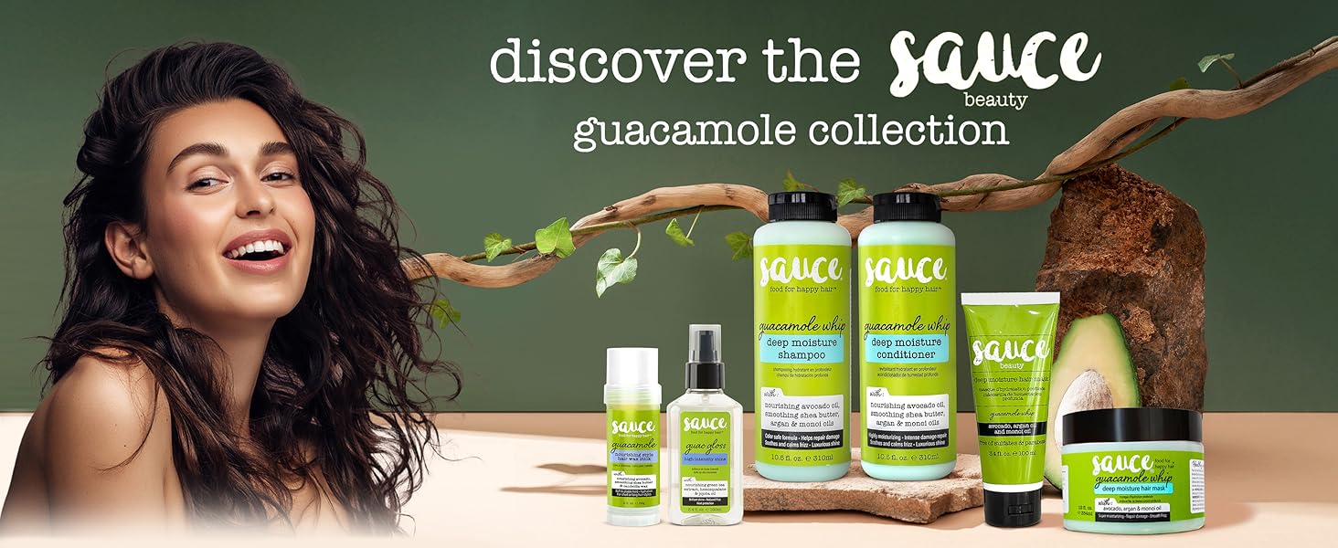 Sauce Beauty Guacamole Collection