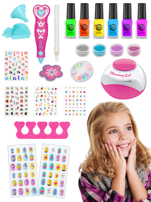Kids nail polish set for girls