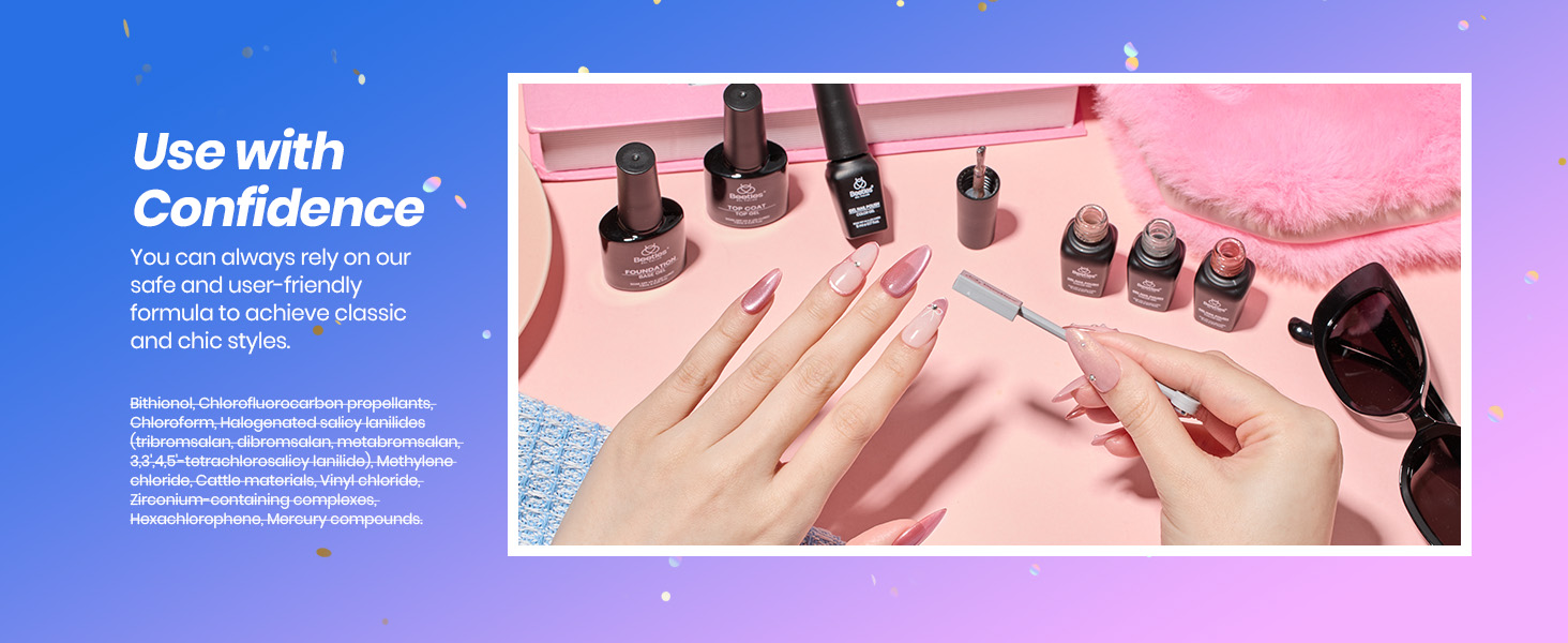 gel nail polish set