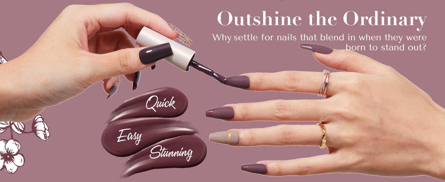winter nail polish