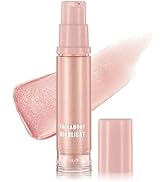 AIUEO Liquid Highlighter Makeup Glitter Contour Makeup Shimmer Oil for Face & Body,Long Lasting H...