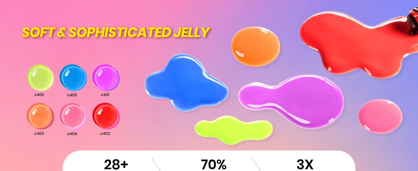 BEETLES JELLY GEL POLISH