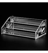 SUTOKAKA Nail Polish Organizer Clear Acrylic Eyeglasses Display Holder Essential Oil Storage Rack...
