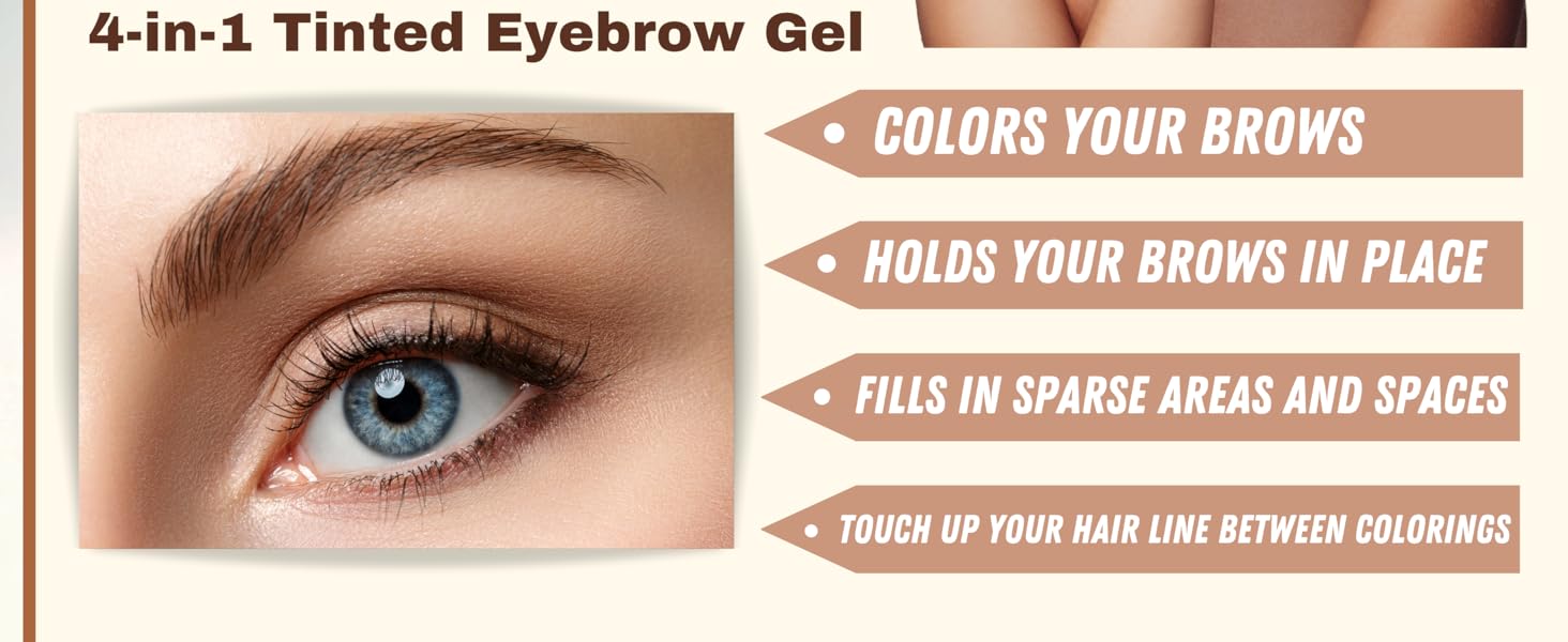 semi permanent eyebrow gel eye brow tint brown maybelline mascara dark thrive instant fix glossier