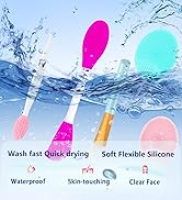 5PCS Silicone Face Scrubber Set