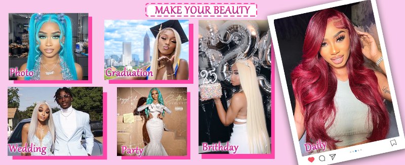 Lace Front Wigs Human Hair