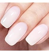 AILLSA Milky White Gel Polish Nude Gel Nail Polish Light Color Translucent Neutral Gel Polish Lon...