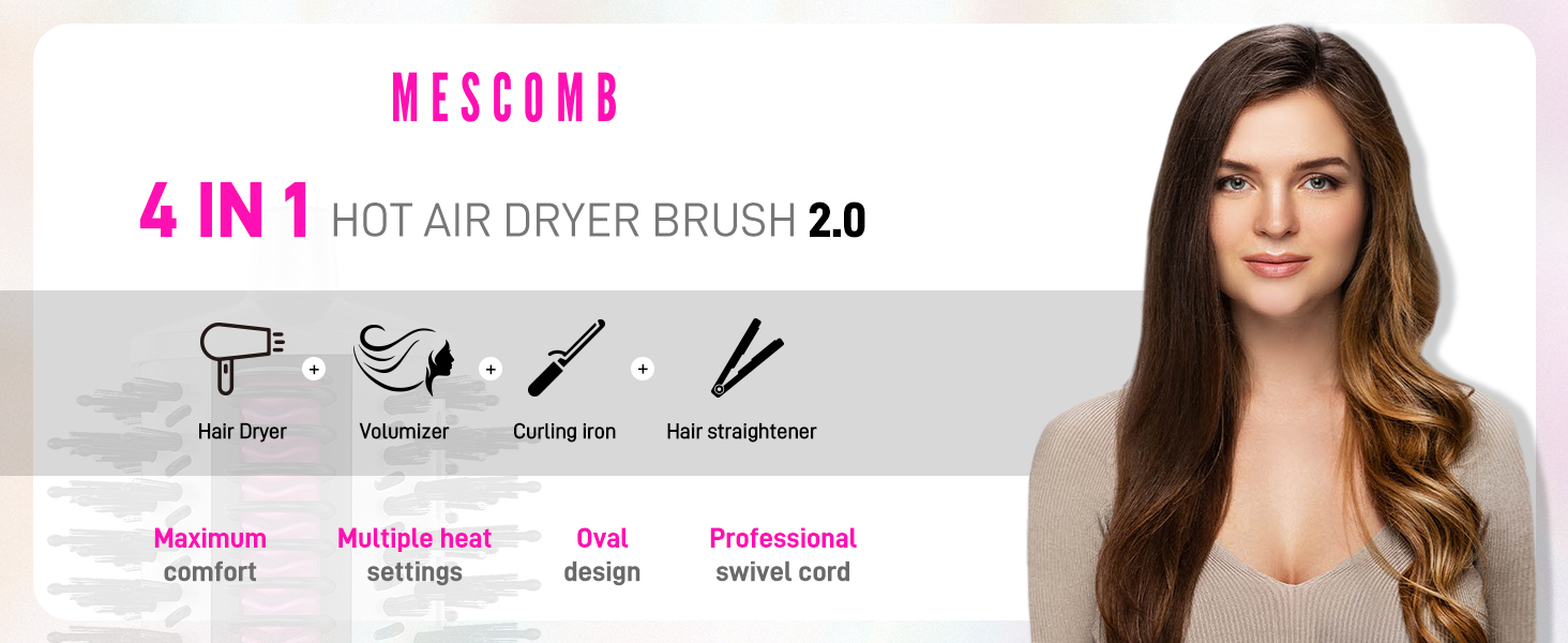 blow dryer brush round brush hair dryer hot air brush styler and dryer hot-air hair brushes