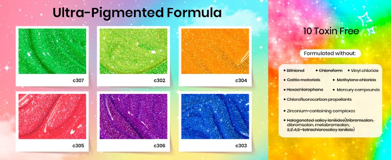 Neon Gel Polish Set