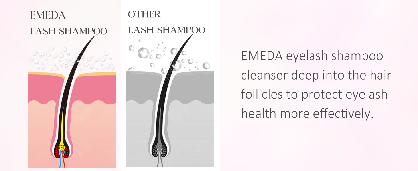 lash shampoo