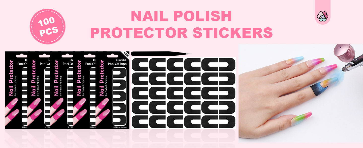Nail Polish Protector for Fingers