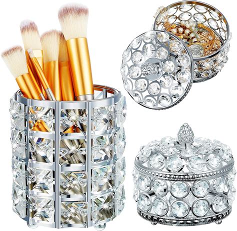 Crystal Makeup Brush Holder