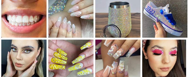 ab crystal rhinestones