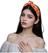 Halloween Headbands for Women Halloween Headband Ghost Hairband Pumpkin Hair Accessories with Rhi...