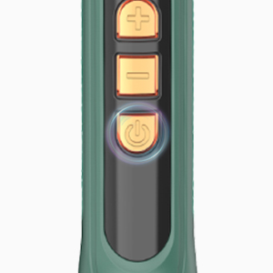 mini round brush heated