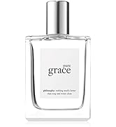 philosophy pure grace eau de toilette - crisp & clean women's perfume - with notes of water lily,...