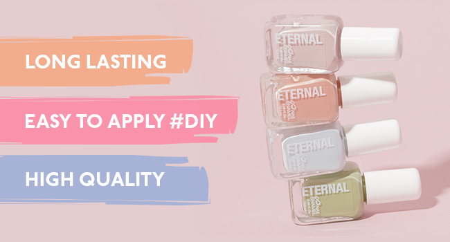 insta pack blush piece beige non-toxic teens baby static nails kits coral nudes nailpolishes