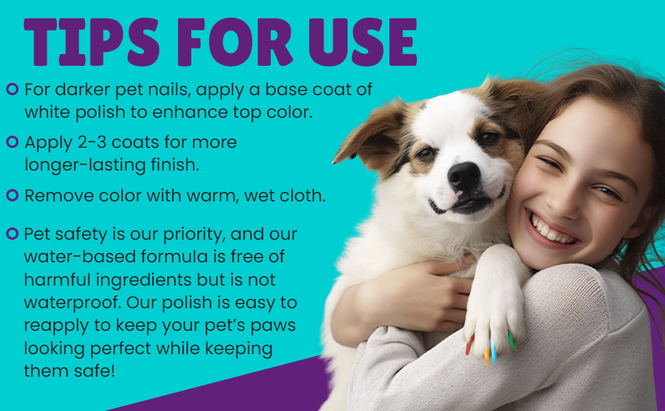 dog safe non toxic quick drying nail polish