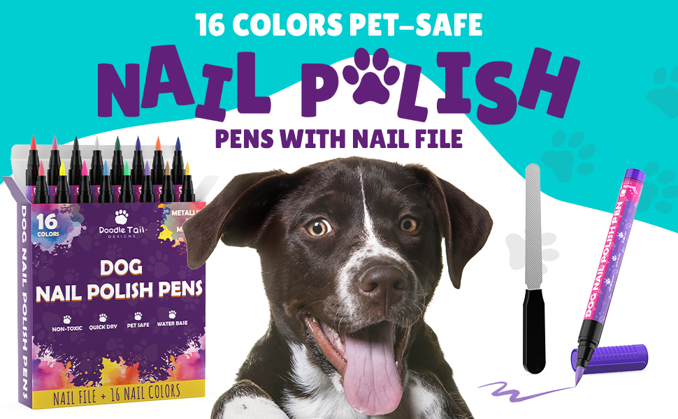 dog nail polish non toxic pet safe nail polish for dogs toenail toe nail file filer