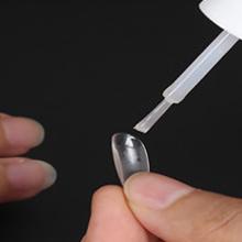 French Coffin Ballerina Nail Tips